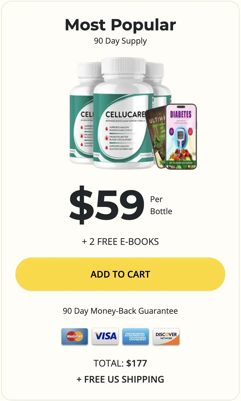 Order CelluCare 3 bottles